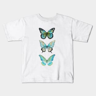 Beautiful Butterflies B Kids T-Shirt